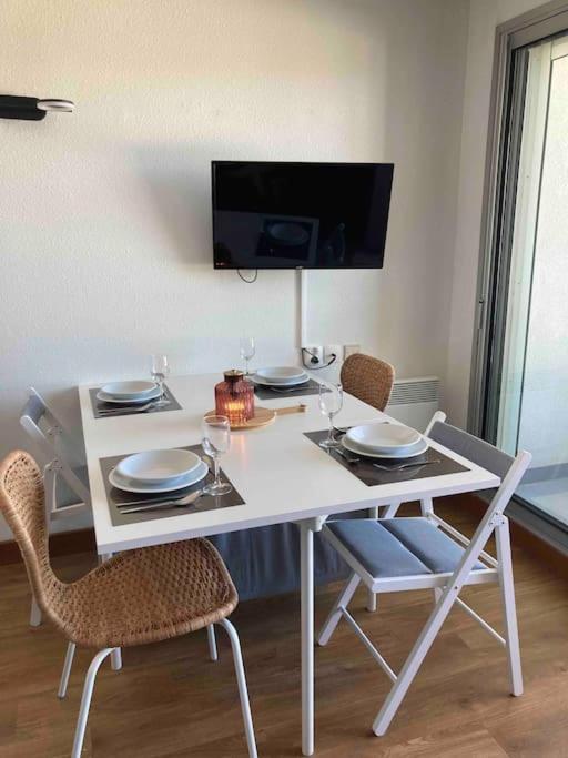 Studio Cabine Pornichet Vue Mer 4 Pers Exterior foto